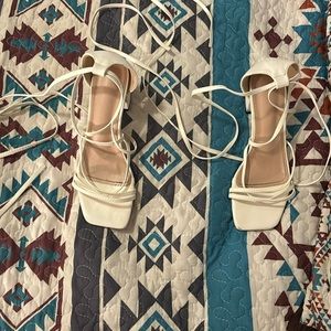 White heels